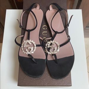 Gucci Tong Sandals